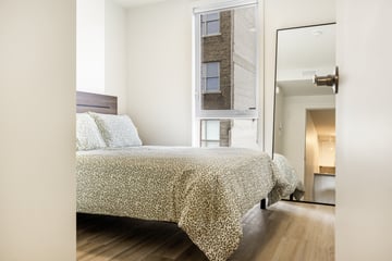 Photo chambre dans un appartement sur le Plateau Mont-Royal