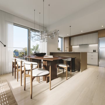Salle à manger et cuisine